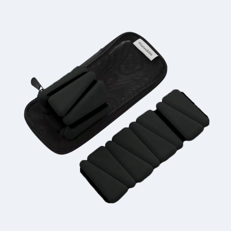 Poids Pilates 1kg Noir pour chevilles et poignets