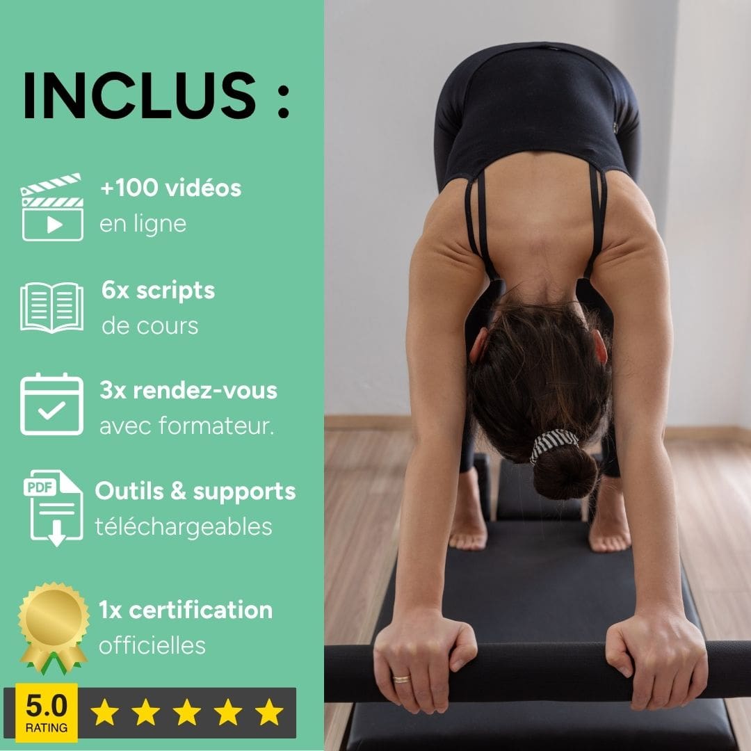 Formation Reformer Classic 1 & 2 | Certification officielle | Accès à vie | +28h de formation