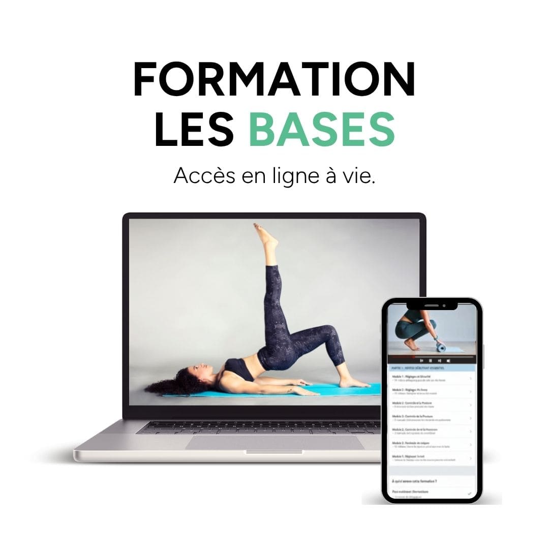 Formation les bases du Pilates | Débutez rapidement | Accès à vie | +14h de formation