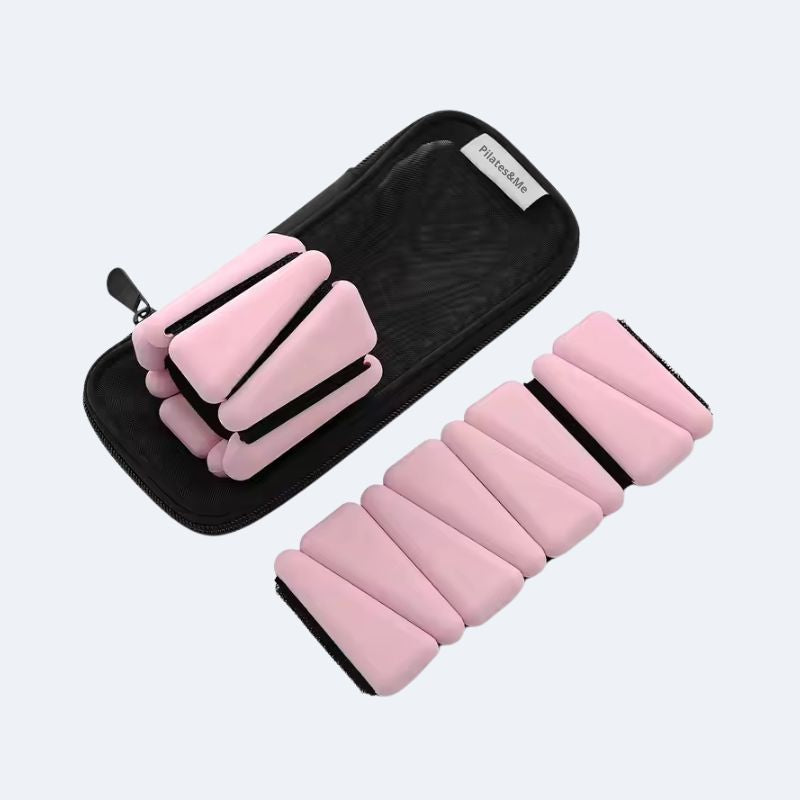 Poids Pilates 1kg Rose pour chevilles et poignets