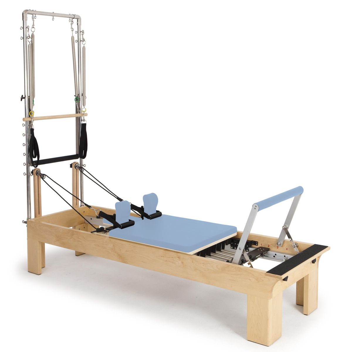 Reformer Pilates Physio en Bois avec Tour | Elina Pilates®