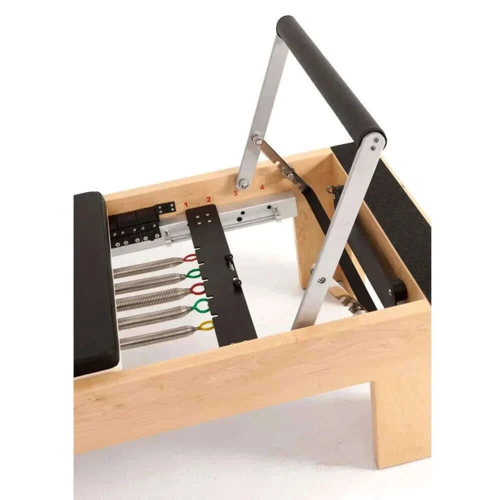 Reformer Pilates Physio en Bois avec Tour | Elina Pilates®