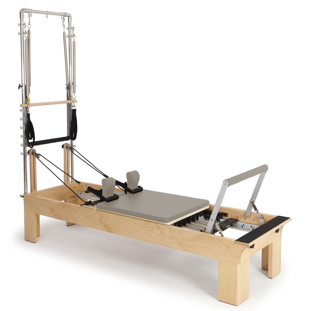 Reformer Pilates Physio en Bois avec Tour | Elina Pilates®