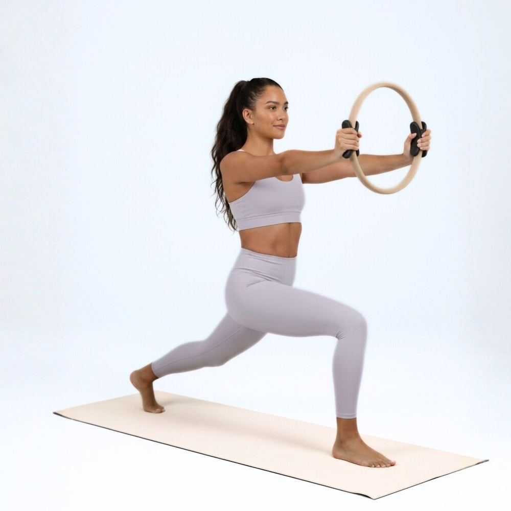 Anneau de pilates beige | 34 cm