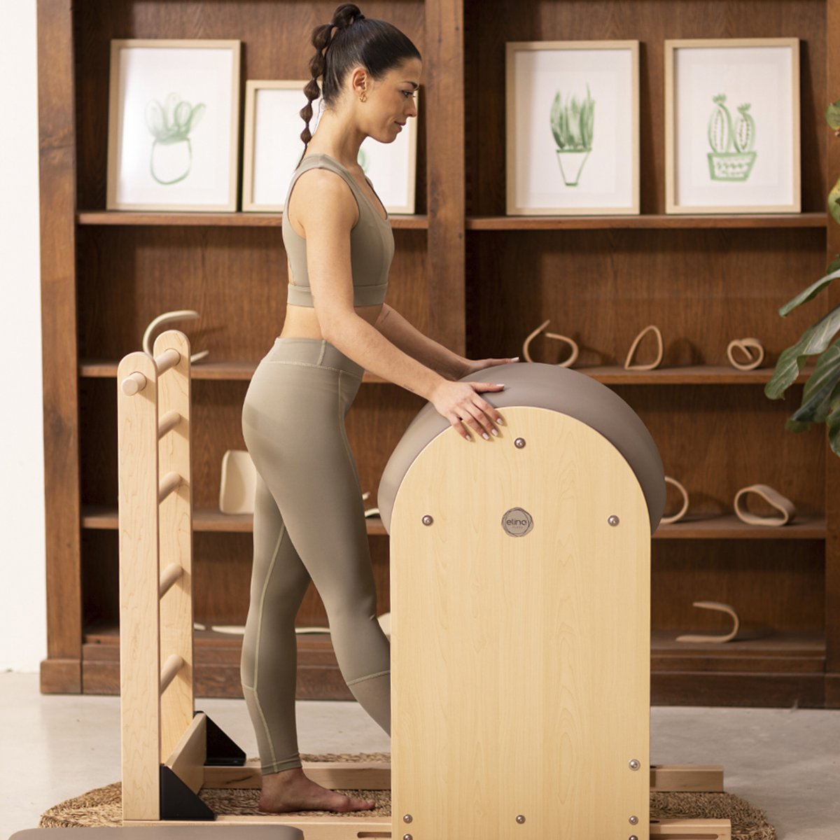 Barrel Pilates Elite en Bois Confort et Stabilité Optimale | Elina Pilates®
