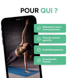 Formation Pilates Matwork 1 | Certification officielle | Accès à vie | +28h de formation