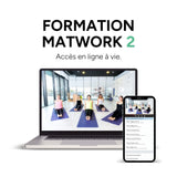 Formation Pilates Matwork 2 | Certification officielle | Accès à vie | +28h de formation