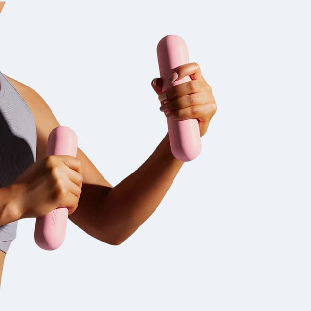 Haltères Pilates cylindriques en Silicone de 1kg