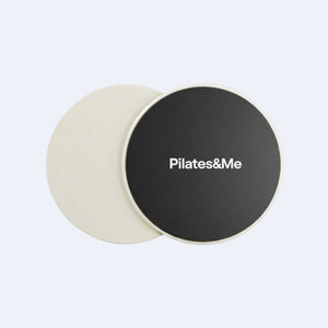 Disques Pilates sliders beiges