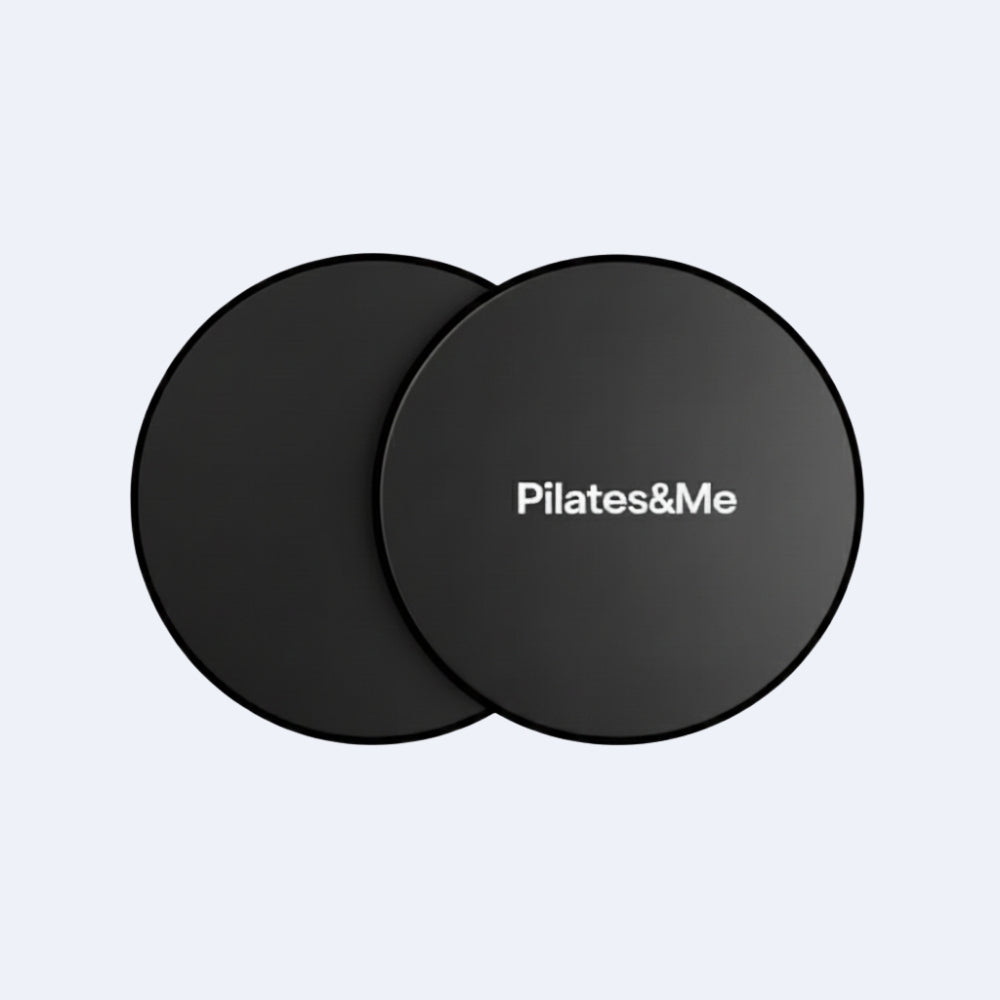 Glisseurs de Pilates noirs