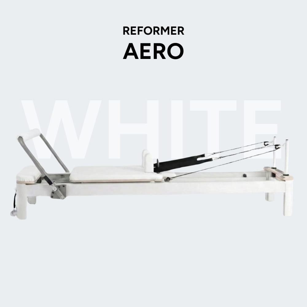 Reformer Pilates AERO™ Blanc