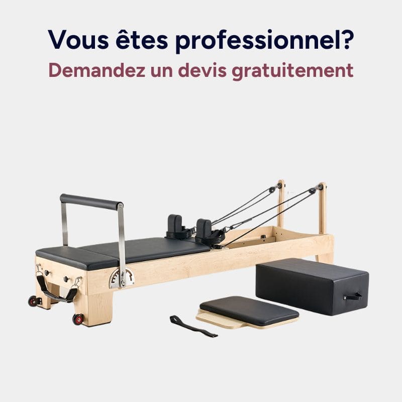 Reformer Pilates Pliable pour Studio Pilates